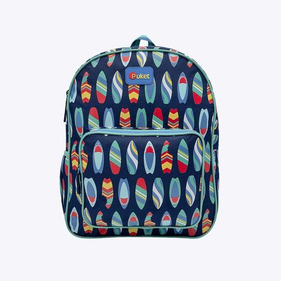 Imagem de Mochila Escolar de Costas Tubarão Aloha Prancha Puket 050403841