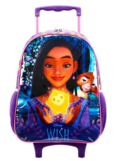 Imagem de Mochila Escolar de Rodas Wish Original Disney