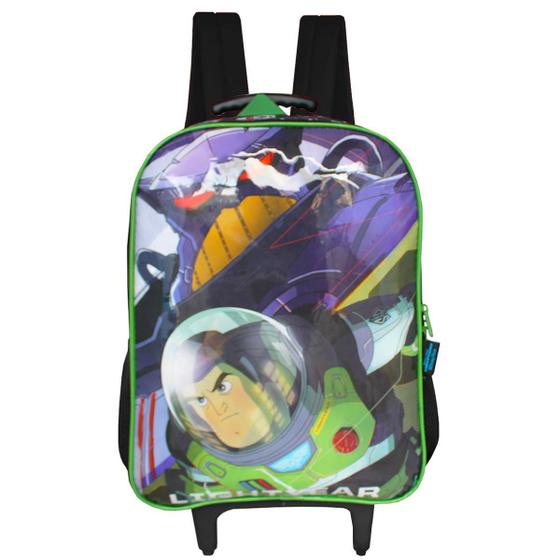 Imagem de Mochila Escolar De Rodinhas Buzz Lightyear Toy Story Preto