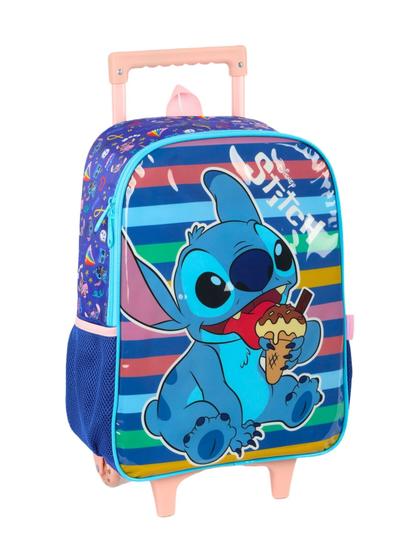 Imagem de Mochila Escolar de Rodinhas Lilo Stitch Original