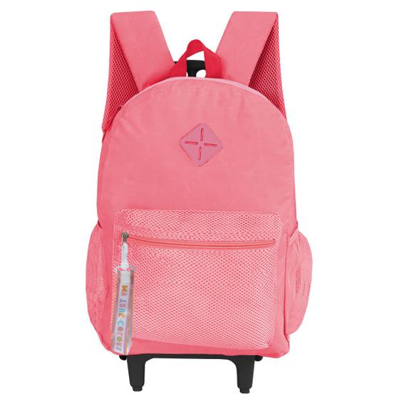 Imagem de Mochila Escolar De Rodinhas No Bad Days Feminina Juvenil