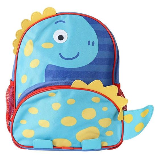 Imagem de Mochila Escolar Dinossauro ul Alças Reforçadas Com Bolsos