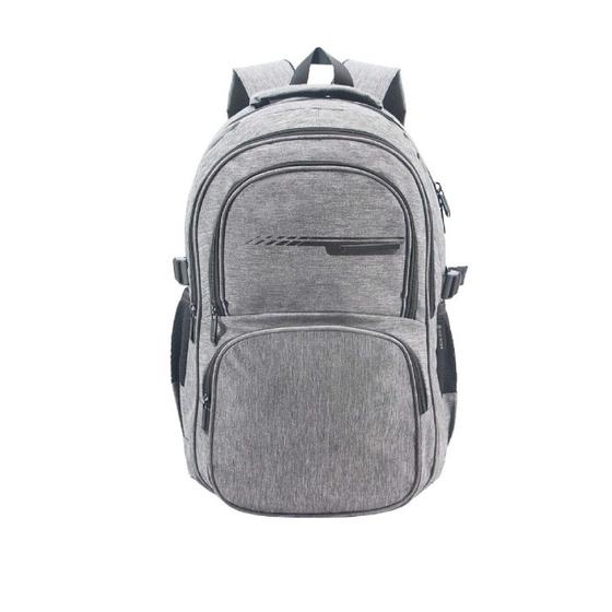 Imagem de Mochila Escolar e Notebook Cor Cinza Unicross 18,5 C/USB