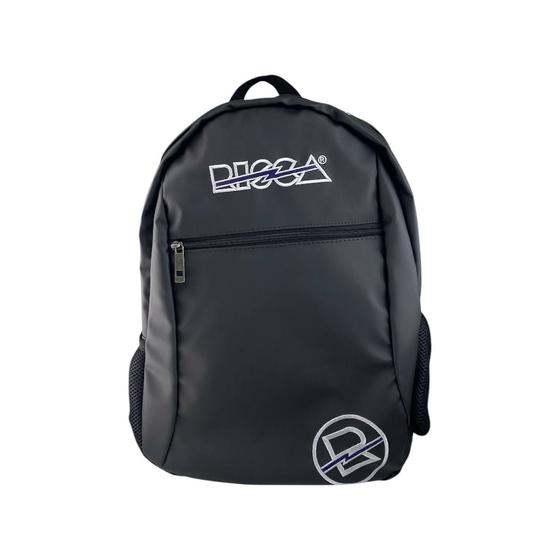 Imagem de Mochila Escolar Emborrachada Resistente Risca 9079