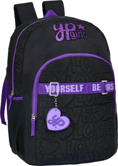 Imagem de Mochila Escolar Feminina Juvenil Love Yepp MF8131