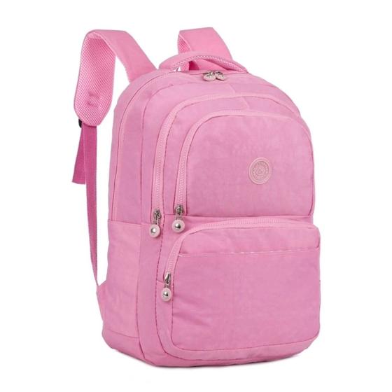 Mochila Escolar Feminina Reforçada Impermeável Faculdade Estilosa - New ...