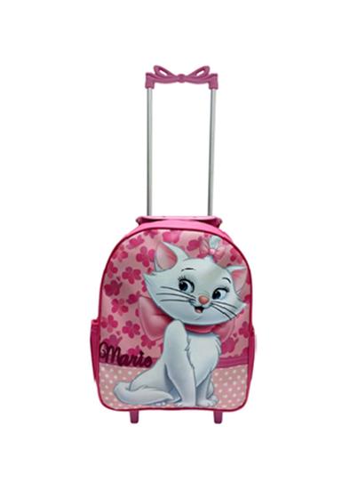 Mochila Escolar Gata Marie Carrinho Menina Rosa Menor preço em Mochila Escolar Gata Marie Carrinho Menina Rosa