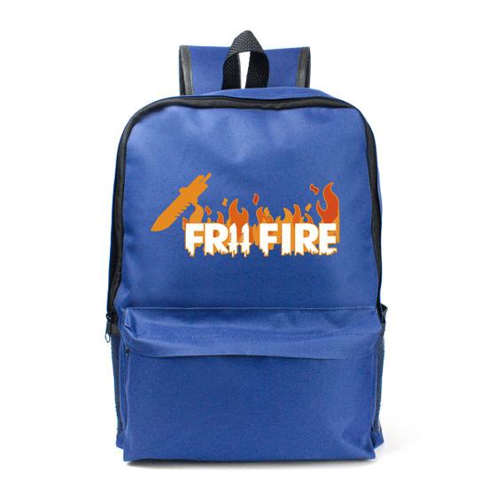 Imagem de Mochila Escolar Grande Game Faquinha FR Free Fire Infantil Alças Reforçadas Volta as Aulas COLOR'S