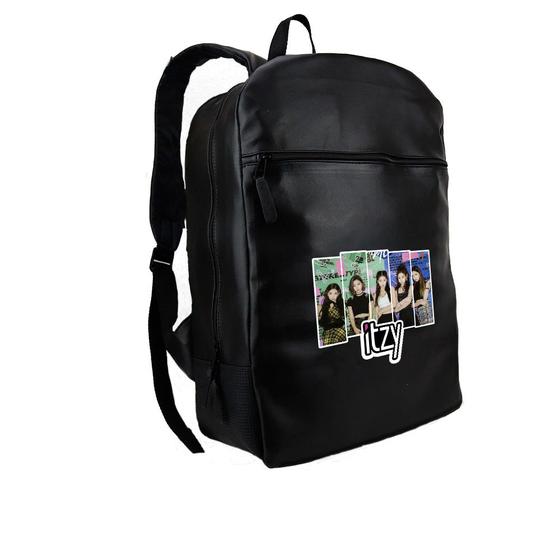 Imagem de Mochila Escolar Grande Infantil Alças Reforçadas Volta as Aulas K-pop ITZY