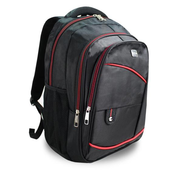 Imagem de Mochila Escolar Grande Masculina Feminina Trabalho Faculdade Executiva Espaço Notebook