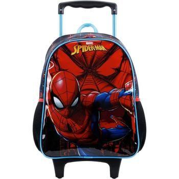 Imagem de Mochila Escolar Grande Spider-Man Com Rodinhas Homem Aranha