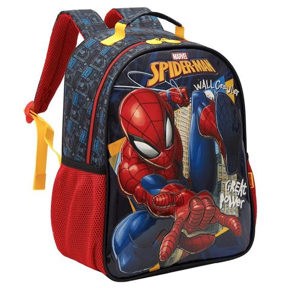 Imagem de Mochila Escolar Homem Aranha Xeryus Spider-man Original