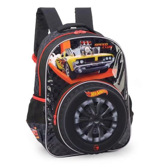 Imagem de Mochila Escolar Hot Wheels - IS39991HW - Luxcel -  PRETO