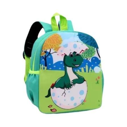 Imagem de Mochila Escolar Infantil à Prova D'Água com Estampa de Dinossauro