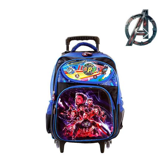 Imagem de Mochila Escolar Infantil Avengers Ultimato 3D Marvel