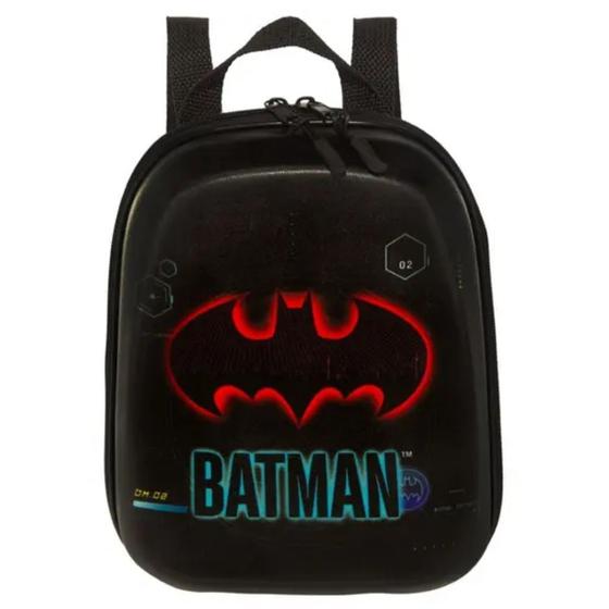 Imagem de Mochila Escolar Infantil Batman Pequena