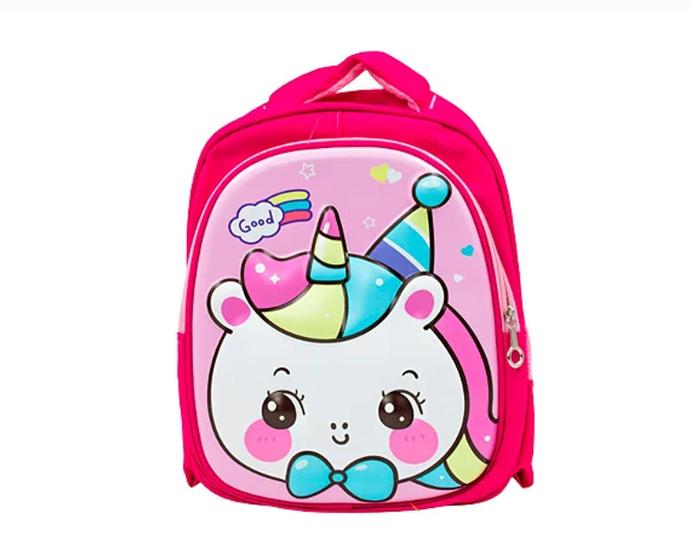 Imagem de Mochila Escolar Infantil Bichinhos Bolsa De Alto Relevo