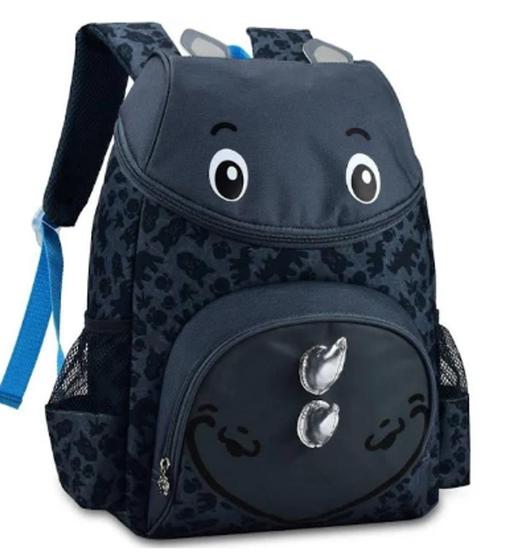 Imagem de Mochila Escolar Infantil Clio SP3135J Super Pets Rinoceronte- 7899753543970