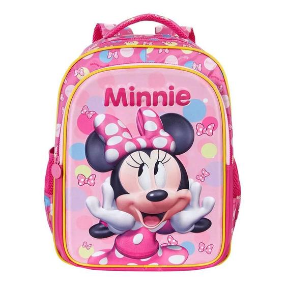 Imagem de Mochila Escolar Infantil Minnie 13242 Rosa - Xeryus