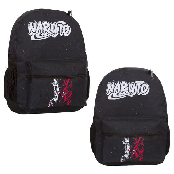 Imagem de Mochila Escolar Infantil Naruto Anime Desenho Volta As Aulas