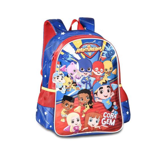 Imagem de Mochila Escolar infantil para Criança Os Aventureiros - Clio