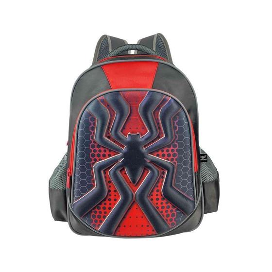 Imagem de Mochila Escolar Infantil Spider Poliester Santino Nlm8U