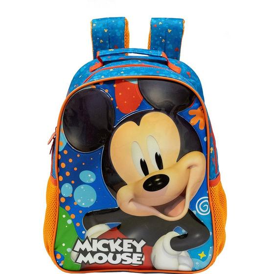 Imagem de Mochila Escolar Infantil Xeryus Mickey Mouse Azul - 10512