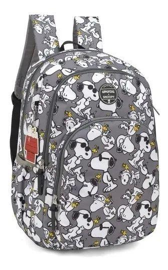 Imagem de Mochila Escolar Juvenil Costas Notebook Snoopy Up4you Grande