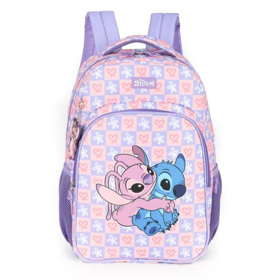 Imagem de Mochila Escolar Juvenil Lilo Stitch