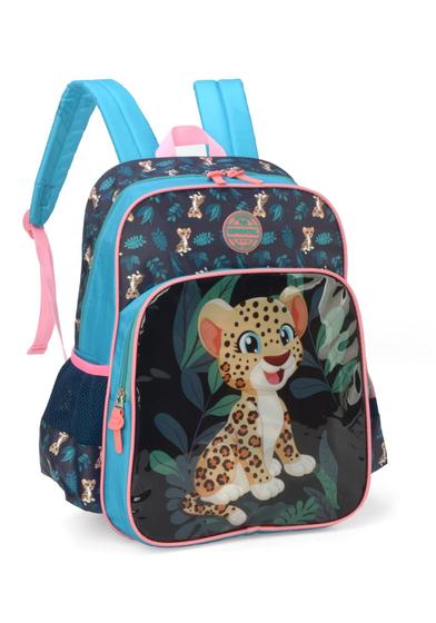 Imagem de Mochila Escolar Leopardo Up4You - Luxcel