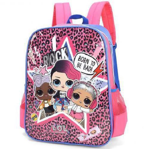 Imagem de Mochila Escolar Lol Surprise Pink-Is34581Lo