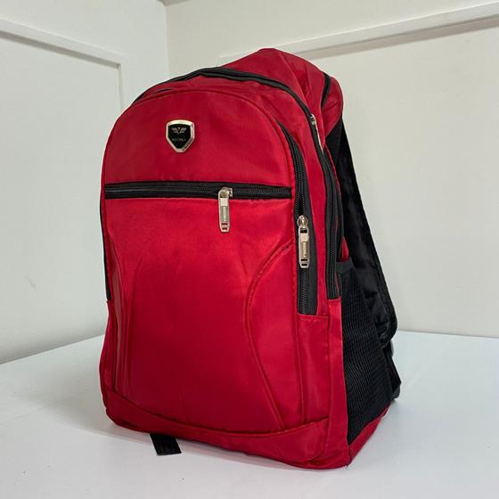 Imagem de Mochila escolar masculina executiva ideal para viajar moda esportiva