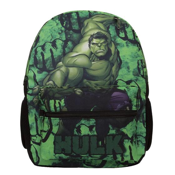 Imagem de Mochila Escolar Masculina Incrível Hulk Herói Envio Imediato