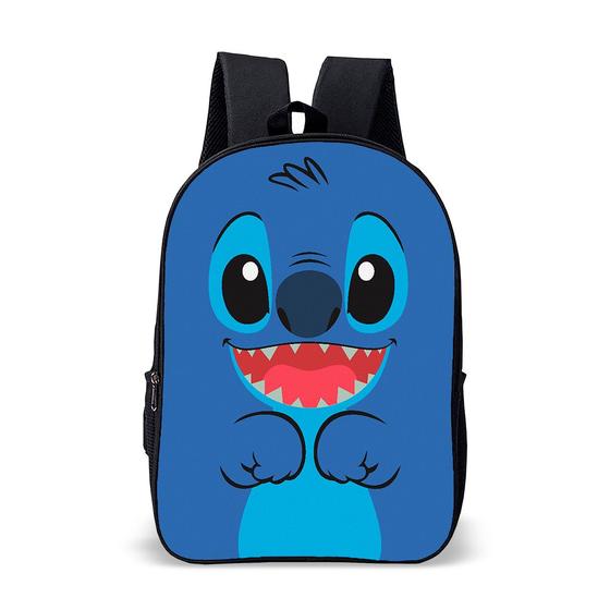 Imagem de Mochila Escolar Masculino Feminino Stitch Volta às Aulas