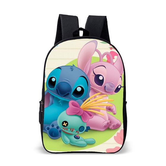 Imagem de Mochila Escolar Masculino Feminino Stitch Volta às Aulas