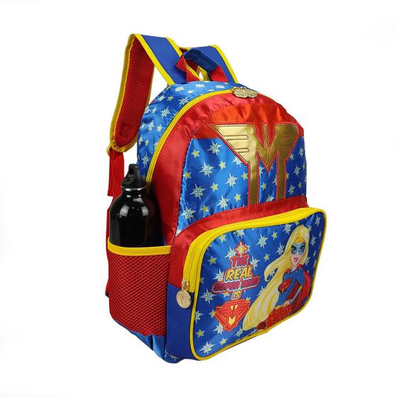 Imagem de Mochila Escolar Mochila Infantil Menina Super Herói