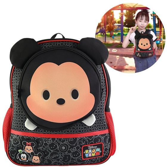 Imagem de Mochila Escolar Passeio De Costas Menino Infantil  Mickey