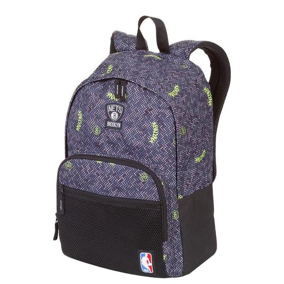 Imagem de Mochila Escolar Passeio Nba Legend Brooklyn Nets