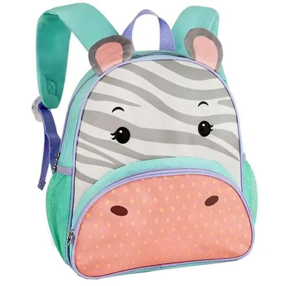 Imagem de Mochila Escolar Pets Hipopótamo Clio Style