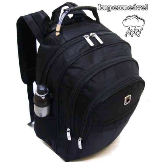Imagem de Mochila Escolar Reforçada para Notebook com Cabo de Aço