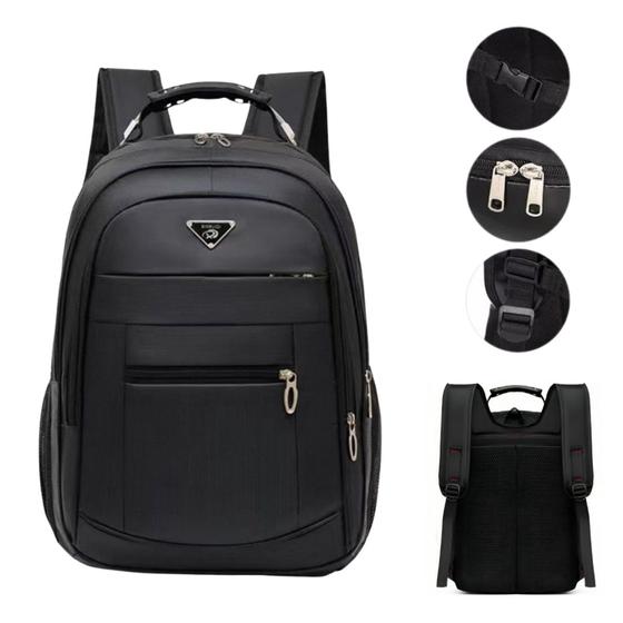 Imagem de Mochila Escolar Resistente Notebook Unissex Impermeável Cabo De Aço Premium