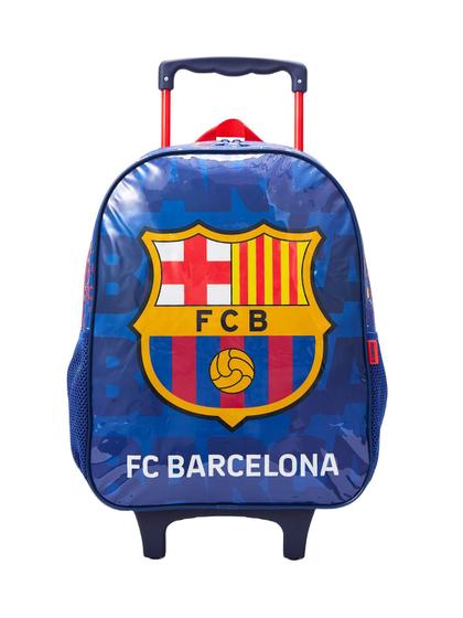 Imagem de Mochila Escolar Rodinha Barcelona Futbol Club Original 13560