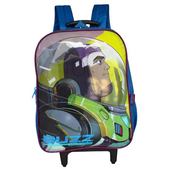 Imagem de Mochila Escolar Rodinha Buzz Lightyear Toy Story Luxcel ul