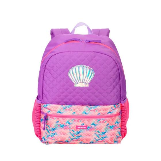 Imagem de Mochila Escolar Sestini M Plus Sereia 2 Roxo