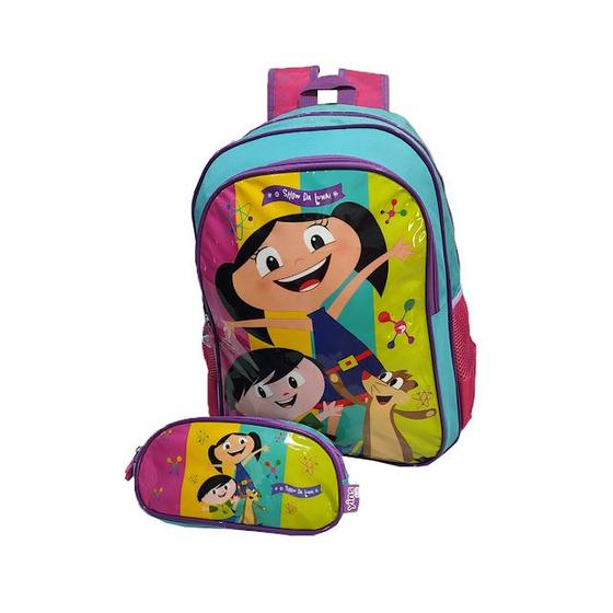 Imagem de Mochila Escolar  Show da Luna Kit Mochila escolar com Estojo