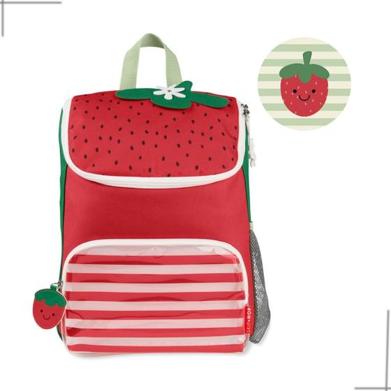Imagem de Mochila escolar spark style morango skip hop