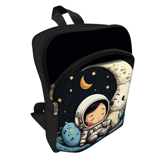 Imagem de Mochila Escolar Viagem Plus - Astronauta Lua