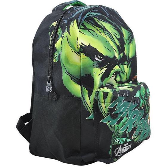 Imagem de Mochila Escolar Xeryus Avengers T4 Verde E Preta