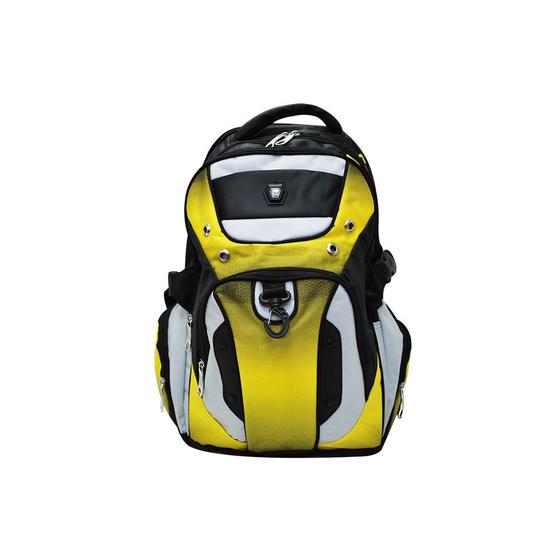 Mochila Esportiva Amarela Em Poliester-Yins Menor preço em Mochila Esportiva Amarela Em Poliester-Yins