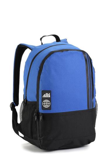 Imagem de Mochila Esportiva Escolar Casual Básica Costas Denlex